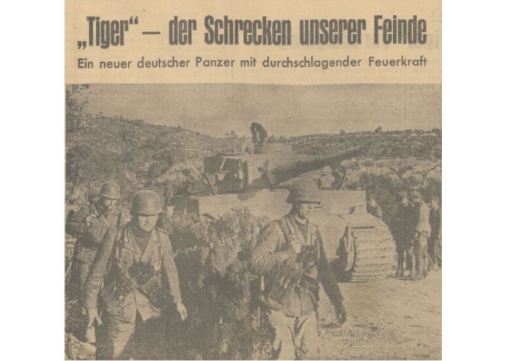 Von Rosen und Panzern. Der Tiger-Panzer als Zeichen deutscher Überlegenheit